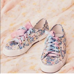Superga x LoveShackFancy floral sneaker